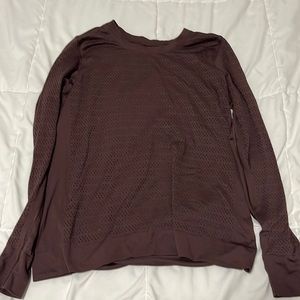 Lululemon brown purple long sleeve